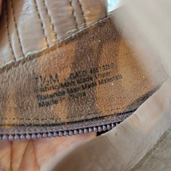 Libby Edelman Women's Gato‎ Cage Heels Stiletto Open Toe Size 7.5M Mauve Fairy - Picture 9 of 10